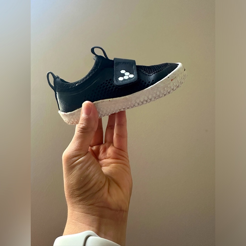 Vivo Barefoot Black Slip On Sneakers, Size EUR 23T, Children’s